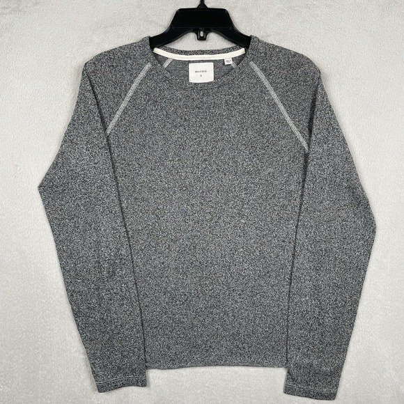 Billy Reid Other - Billy Reid Shirt Mens Small Heather Gray Long sleeve Base Layer Raw Hem
